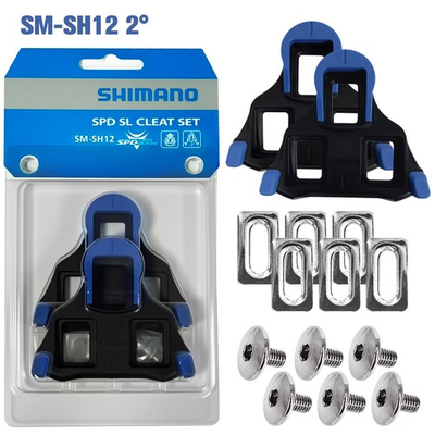 #ad #ad 1Pair Shimano SM SH12 Cleat Set 2 Degrees Float SPD SL Road Bike Pedal Cleats US $10.99