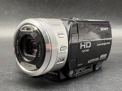 Sony HANDYCAM HDR-SR1E Camcorder 4MP HDD Schwarz Geprüft Händler