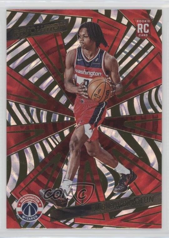 2024-25 Panini Revolution Rookies Fractal Bub Carrington #121 1pe9