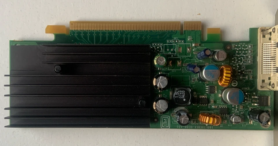 Dell DH261 NVIDIA Quadro NVS285 128MB DCV-00154-N1-GP PCI-E Video Graphics Card! - Image 2 of 3