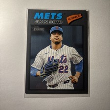 2026 Topps Heritage Juan Soto Dark Gray Border Parallel #306