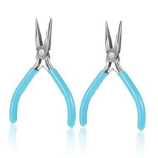 4.8 Inch Mini Jewelry Pliers, Super Precision Jewelry Making Tools Chain Nose