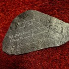 Rare Early Slate Art from Iolani Palace humpback whale art  Engraving – Fire Era — photo 2