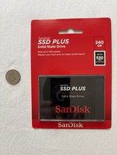 SanDisk Plus SDSSDA240GG26 - 240GB Solid State Drive 2.5 inch black