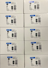 10PCS CUTLER HAMMER EATON BRP120DF 20A AFCI/GFCI PLUG ON NEUTRAL  NEW IN BOX