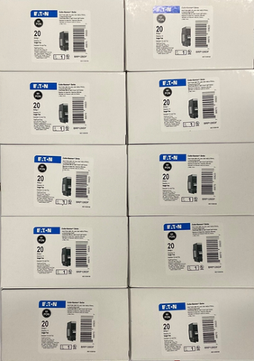 #ad 10PCS CUTLER HAMMER EATON BRP120DF 20A AFCI GFCI PLUG ON NEUTRAL NEW IN BOX $419.99