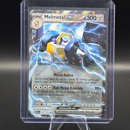 Melmetal ex 153/197 RR Obsidian Flames Pokemon English