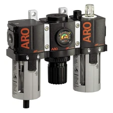 ARO C38351-810 FRL,3 pcs,3/4" NPT,5 micron,171 cfm 4PJP7
