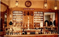 Upjohn Company, Semple, Upjohn Pharmacy, Disneyland, Kalamazoo, Postcard