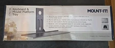 MOUNT IT! MONITOR & KEYBOARD WALL MOUNT 25.63" x 8.25" PLATFORM TRAY