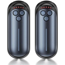 DeeKom Rechargeable Hand Warmers 2 Pack, 6000mAh Electric Hand Warmer Recharg...