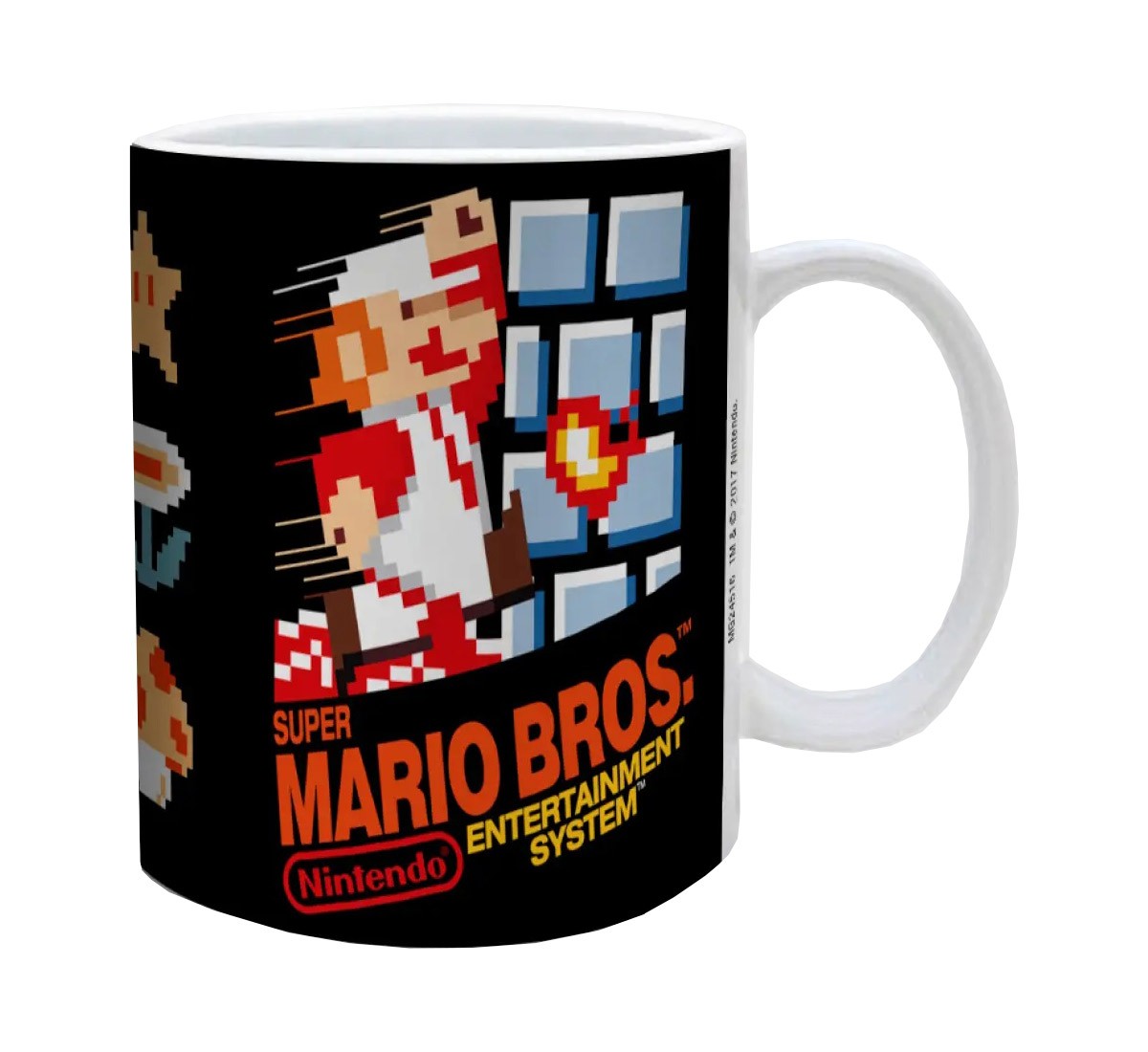 Кофейная кружка Super Mario NES с крышкой, 11 унций