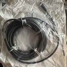 Balluff BCC02N3 M8x1-Female, straight, 4-pin, A-coded PUR black, 5 M