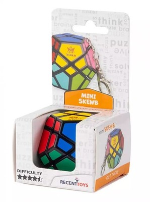 Łamigłówka MINI brelok Skewb Recent Toys poziom 4,5/5