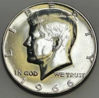 1966 Kennedy Half Dollar Proof