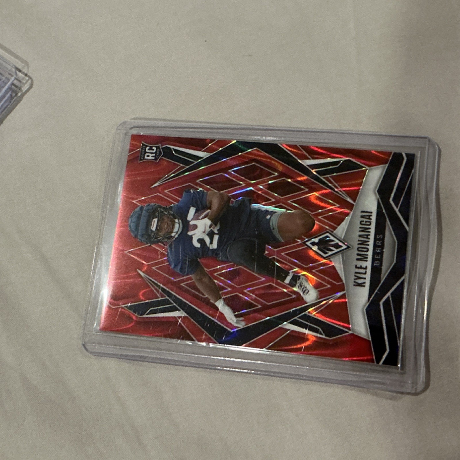 2025 Panini Phoenix - Rookies Kyle Monangai #249 Red /99 (RC)