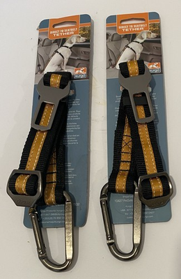 #ad Kurgo Direct to Seatbelt Tether For Dogs Seat Belt Leash Lot of 2 $11.95