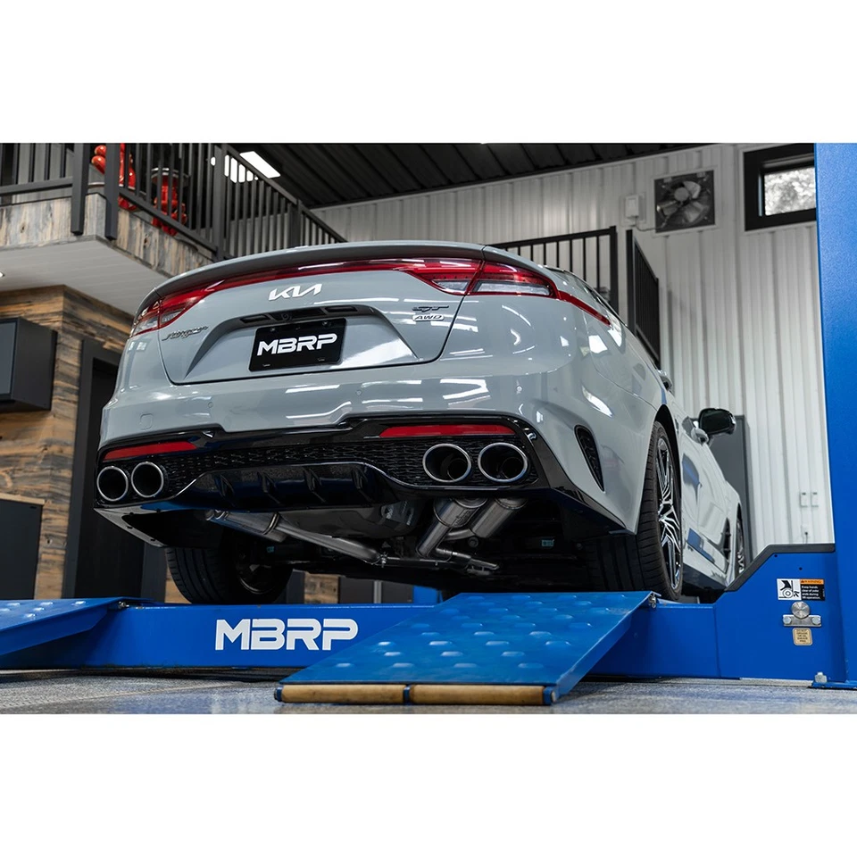 MBRP S4708304 Stainless Steel Cat Back Exhaust for 2022-2023 Kia Stinger 3.3L V6 - Image 4 of 4