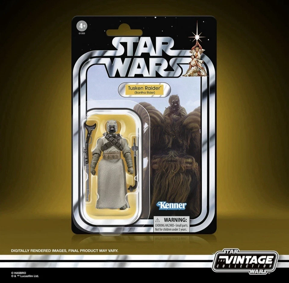 Star Wars The Vintage Collection Bantha & Tusken Raider 2-Pack Figure - Image 2 of 3