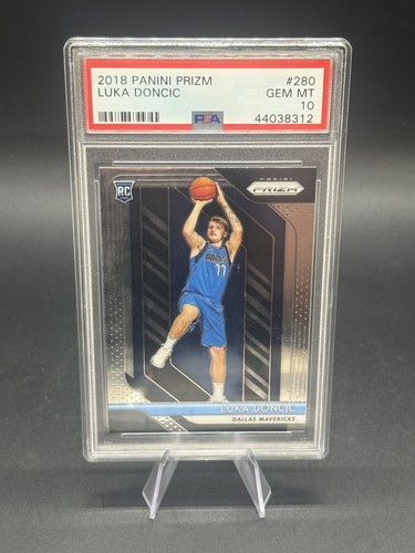2018 Panini Prizm Luka Doncic #280 Rookie RC PSA 10