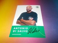 Antonio Di Salvo DFB U21 signed autographed autograph on autograph card