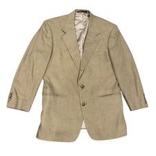 Sports Coat Blazer Tan/Gold Suit Jackets by Harold Powell-size 42R