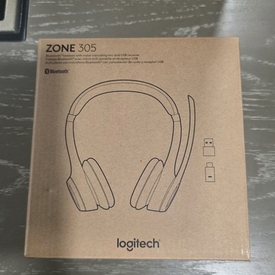 Logitech Zone 305 Business Wireless Bluetooth Headset for Microsoft Teams PC MAC