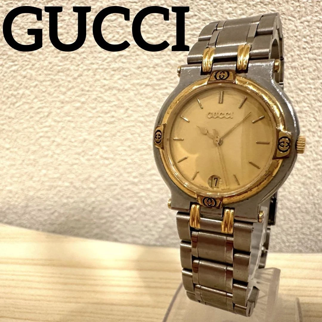 Montre Gucci 9000M Ceinture Pile Produit Fonctionnel