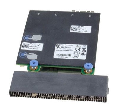 Intel Dell X520/I350 2x SFP+ 10GbE + 2x RJ-45 1GbE 0C63DV C63DV NDC