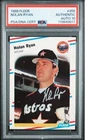1988 Fleer Nolan Ryan HOF Signed Baseball Card #455 PSA/DNA 10 Certified Auto