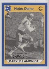 1990 Collegiate Collection University of Notre Dame Daryle Lamonica #116 11pj