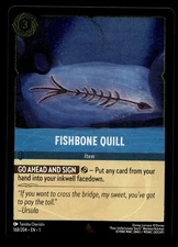 Fishbone Quill 168/204 Rare The First Chapter Cold Foil