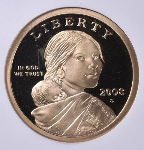 2008-S Sacagawea Dollar - NGC PF69 ULTRA CAMEO 