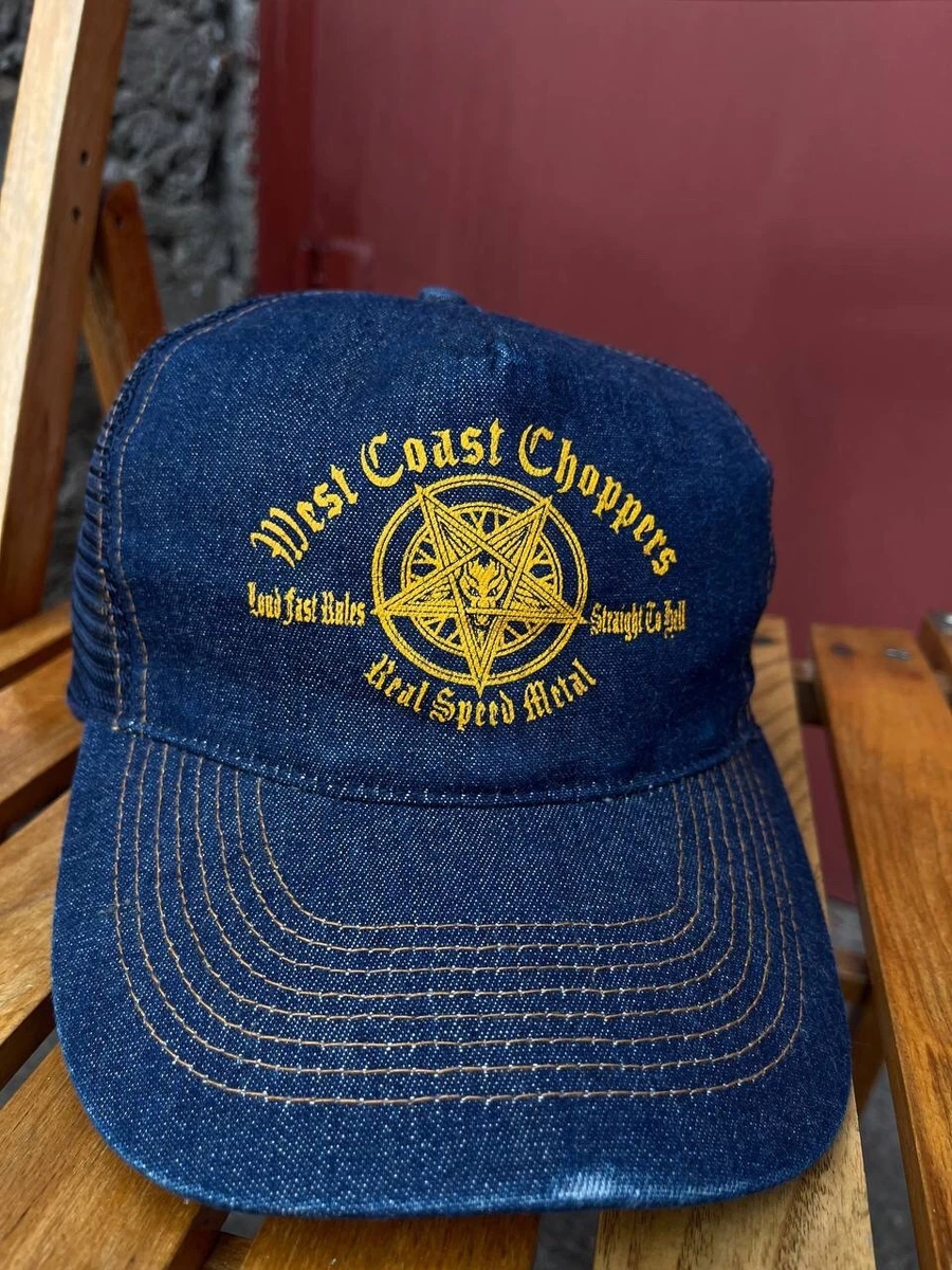 80s 90s west coast choppers ネイビーコットンキャップ West Coast Choppers Men's Trucker Hats for sale | eBay
