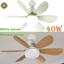 Socket Fan Light with Remote, 20.5’’ Screw in Ceiling Fan adjustable light color