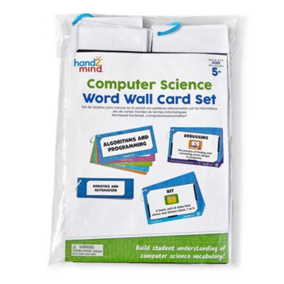 Hand2Mind Computer Science Word Wall: Educational Reading & 