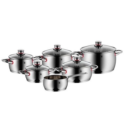 WMF Topfserie QUALITY ONE Topfset 6 teilig COOL+Griffe INDUKTION