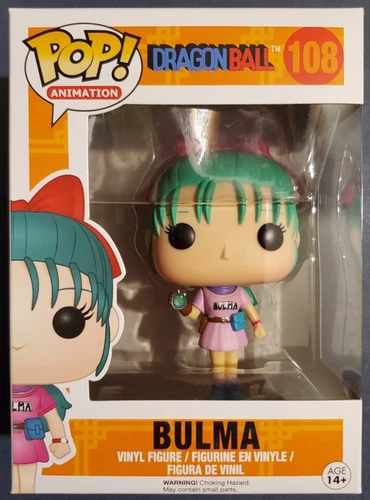 Funko Pop Bulma #108 Dragon Ball w/Protector