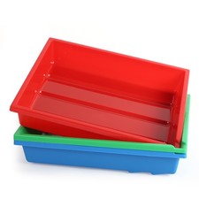 Set of 3 Darkroom Print Film Photo Paper Developing Trays for Cyanotype Devel...