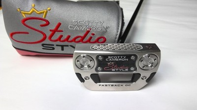 NEW SCOTTY CAMERON STUDIO STYLE FASTBACK OC PUTTER / 34