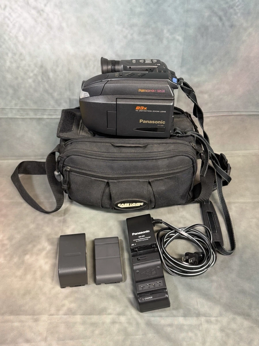 Panasonic VHS-C 3.0-3.4 in Screen Camcorders for sale | eBay