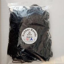  31 Rubber Bands, 1 lb  850 Bands , Single Color, Made in USA