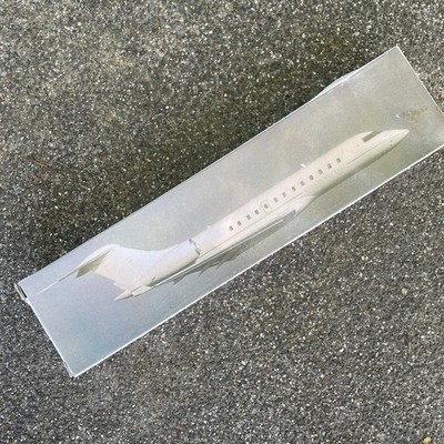 Bombardier Global Express Aerospace Aircraft Model Kit NEW NOS