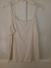 Sonoma Women's Cami Top Ivory Sz L