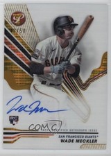 2024 Topps Pristine Gold Pulsar Refractor 42/50 Wade Meckler #PA-WM Auto 0g2y