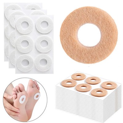 Soft Adhesive Felt Corn Pads for Foot Callus Cushions Ball and Side