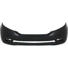 Front Bumper Cover For 2011-2017 Honda Odyssey Primed CAPA with Fog Lamp Holes
