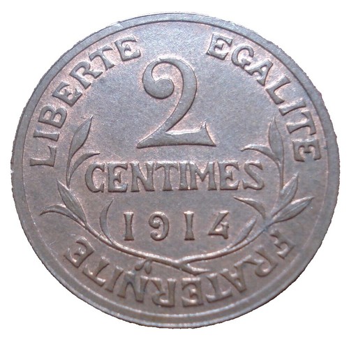 1025295] Coin, France, Dupuis, 2 Centimes, 1914, Paris, EF, Bronze