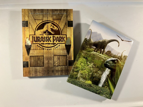 Jurassic Park Adventure Pack DVD 2007 3-Disc Jurassic Park-The Lost World-III VG - Picture 4 of 8