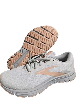New Brooks Women's Signal 3 Running Shoe US 10.5 MED B White Oyster Pink Peach